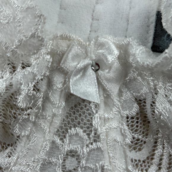 Smart & Sexy Signature Lace Underwire Bra Women 38DDD White Sheer Romantic SA964 - Picture 5 of 9